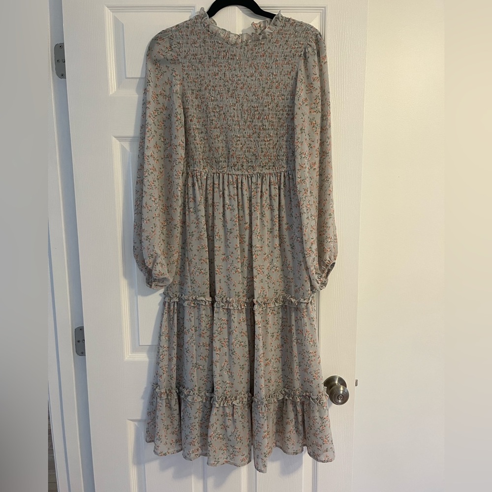 Petal and pup floral dress